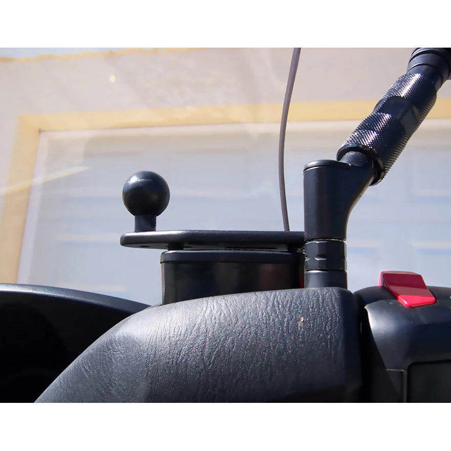 RAM® Offset Reservoir Cover Ball Base - Shop name