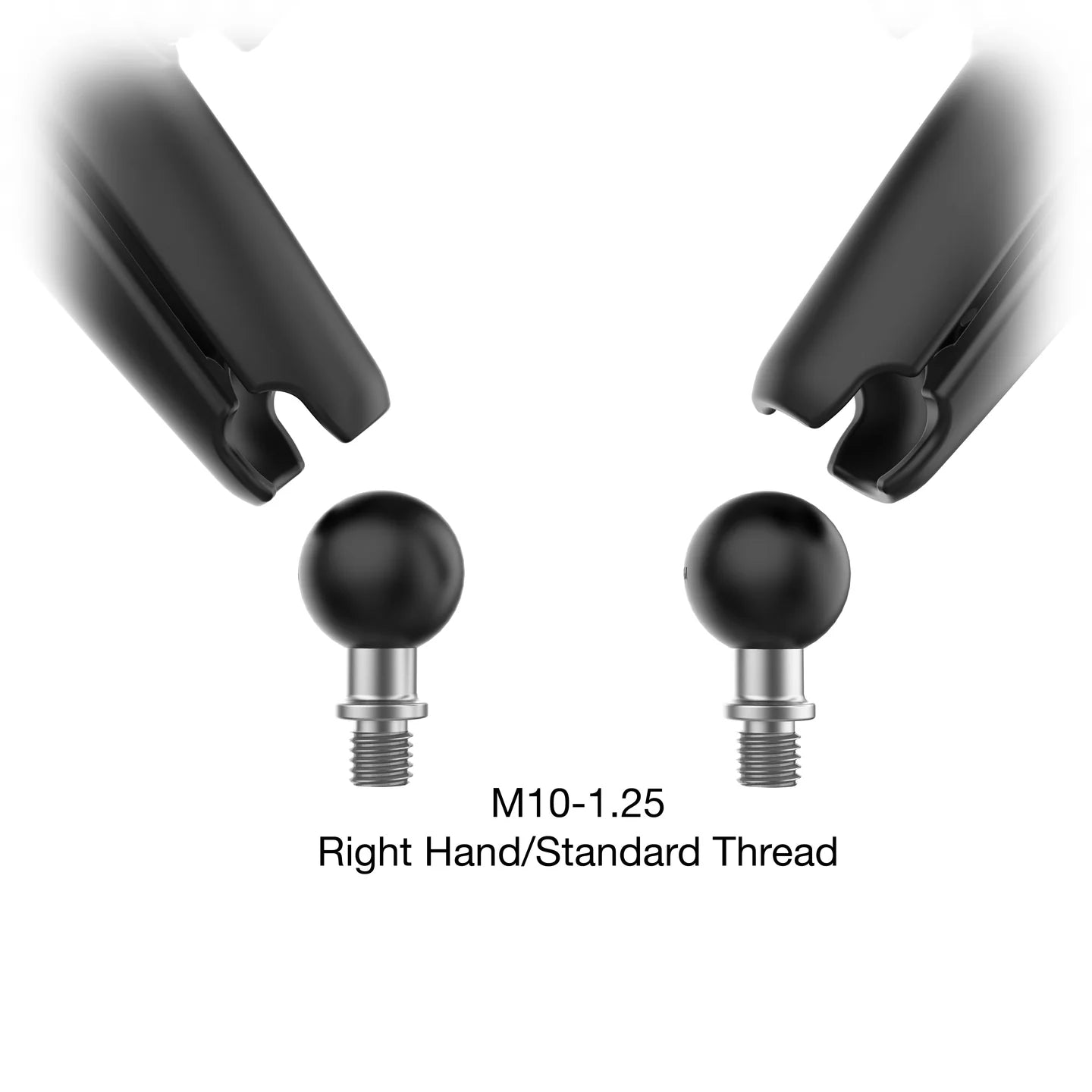 RAM® Tough-Mirror™ Kit with M10-1.25 Bases - Long Arm - Shop name