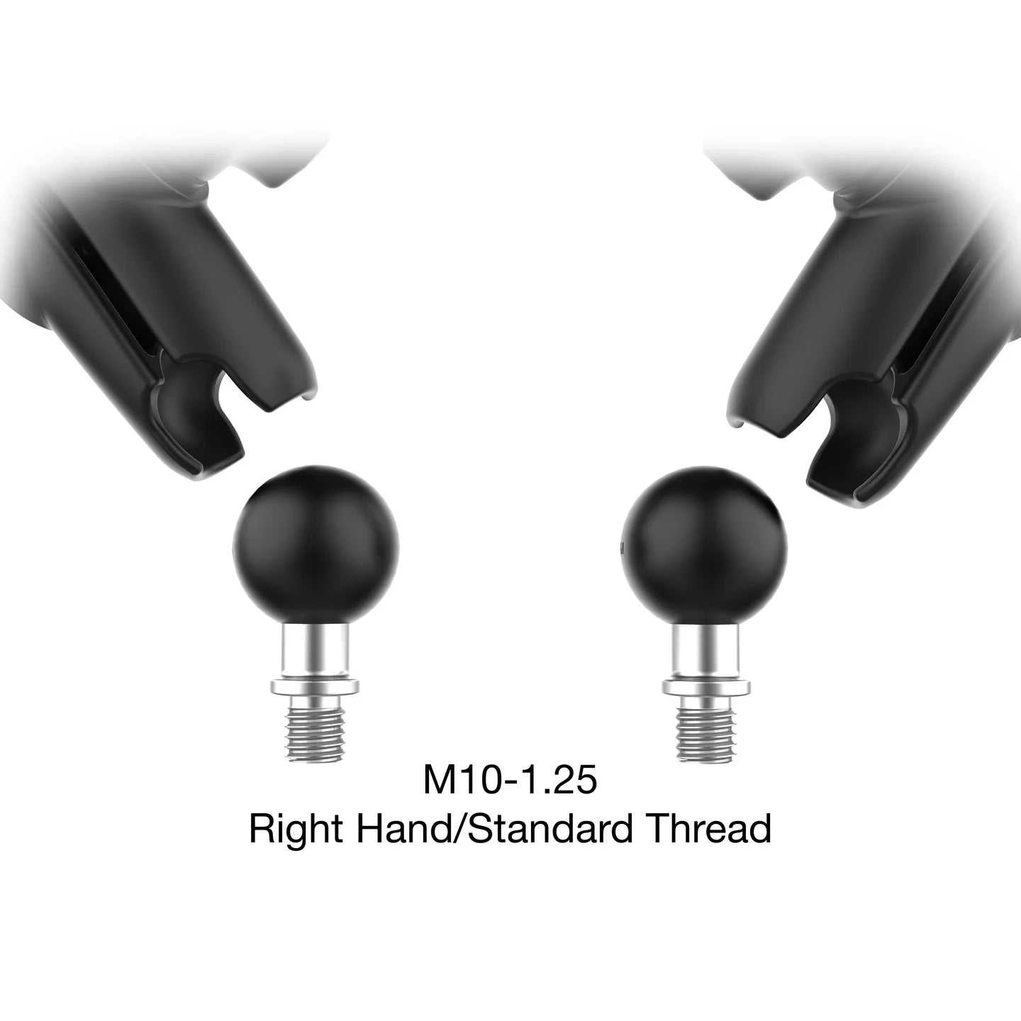 RAM® Tough-Mirror™ Kit with M10-1.25 Bases - Medium Arm - Shop name