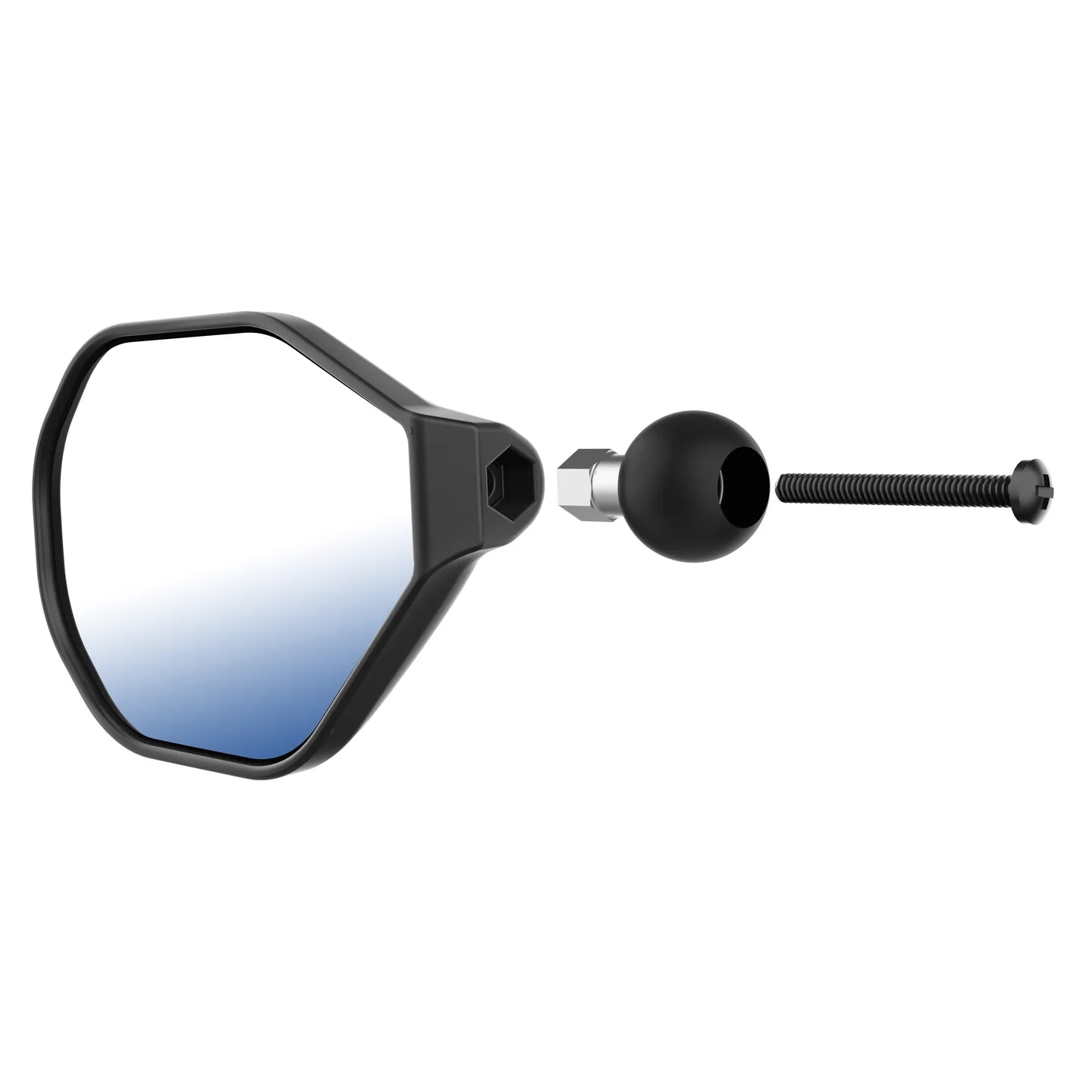 RAM® Tough-Mirror™ Left Mirror with Ball - Shop name