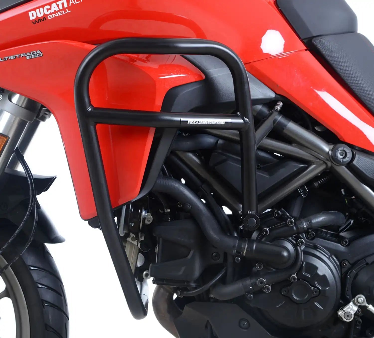 R&G Adventure Bars | Black | Ducati Multistrada 950S 2019>2020 - Shop name