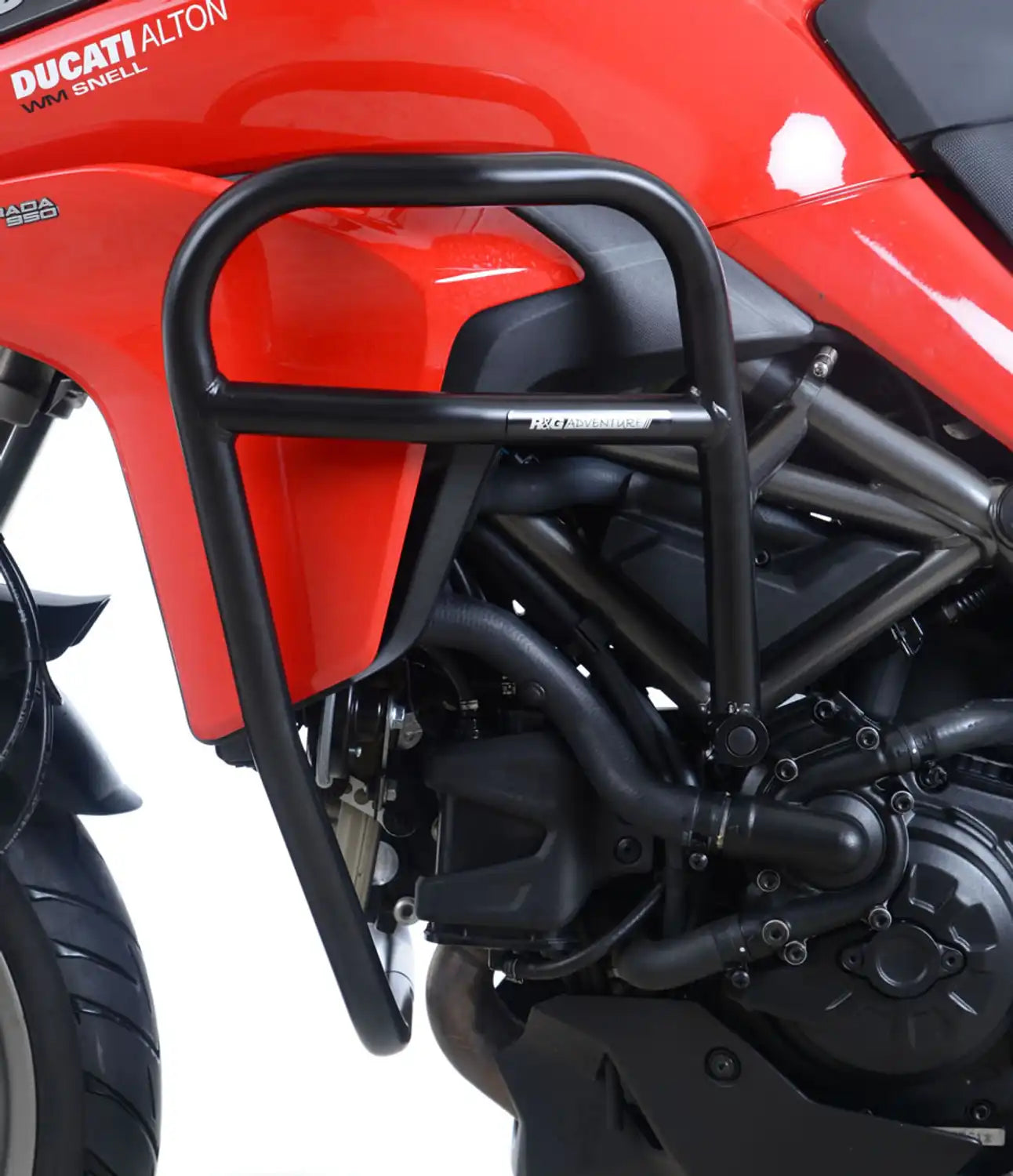 R&G Adventure Bars | Black | Ducati Multistrada 950S 2019>2020 - Shop name