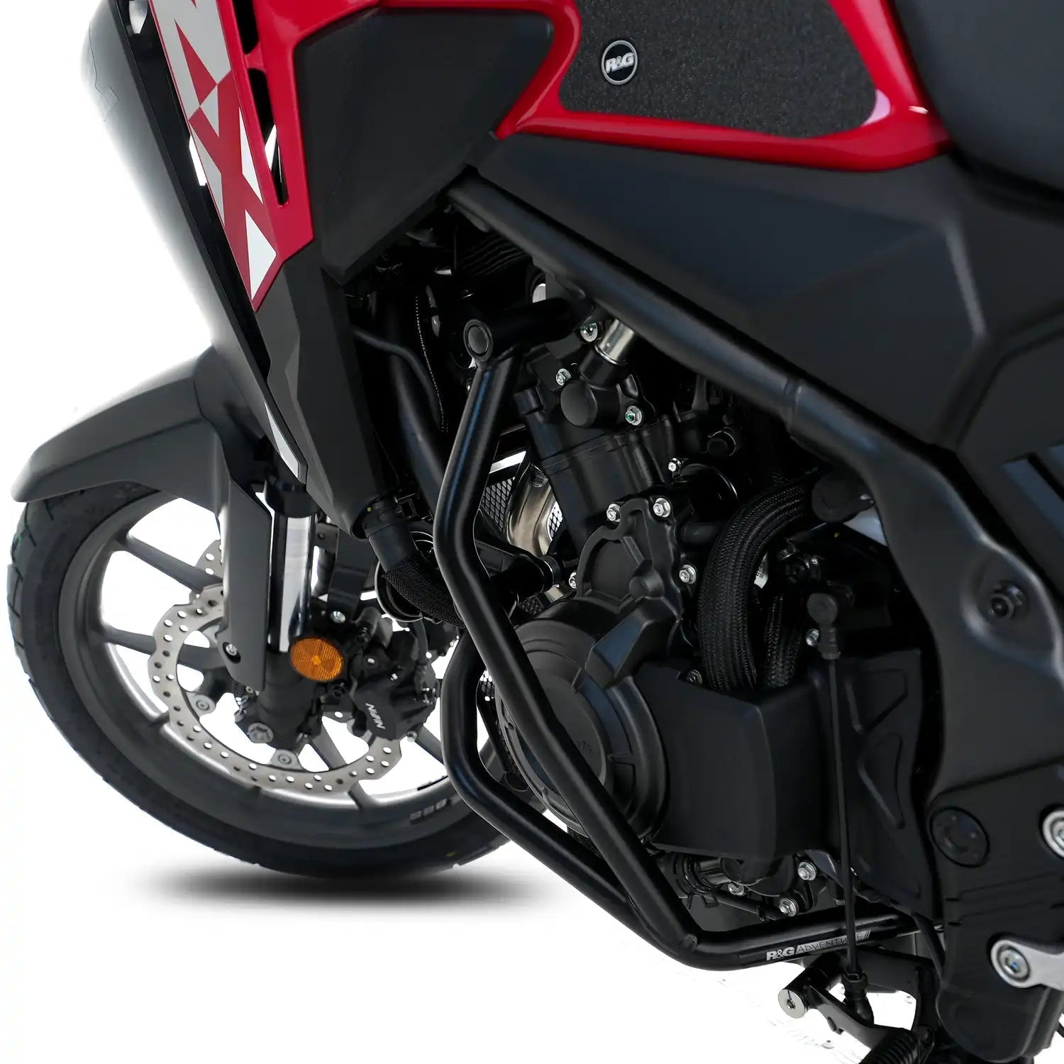 R&G Adventure Bars | Black | Honda NX500 2024>Current - Shop name
