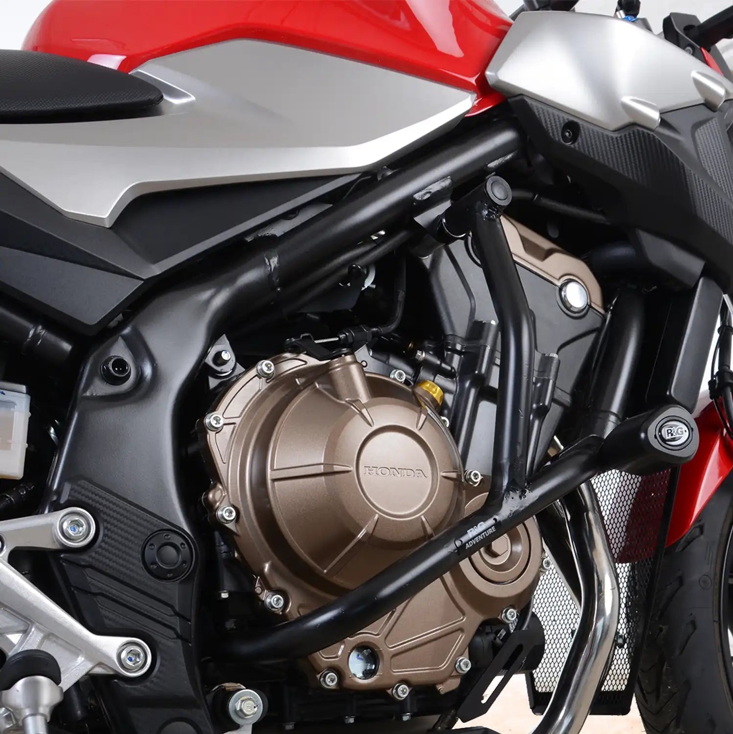 R&G Adventure Bars | Black | Honda NX500 2024>Current - Shop name