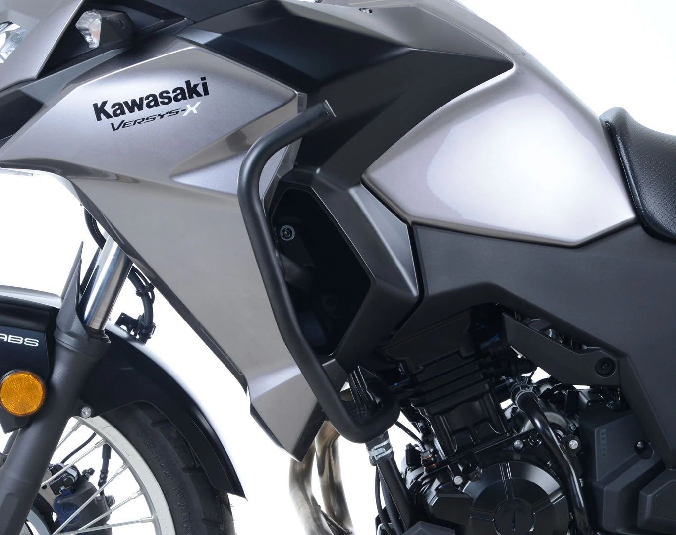 R&G Adventure Bars | Black | Kawasaki Versys-X 250 2017>2019 - Shop name