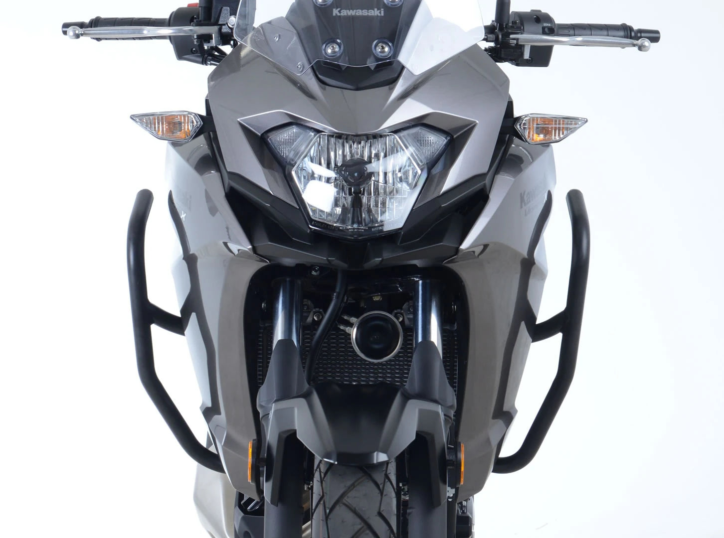 R&G Adventure Bars | Black | Kawasaki Versys-X 250 2017>2019 - Shop name