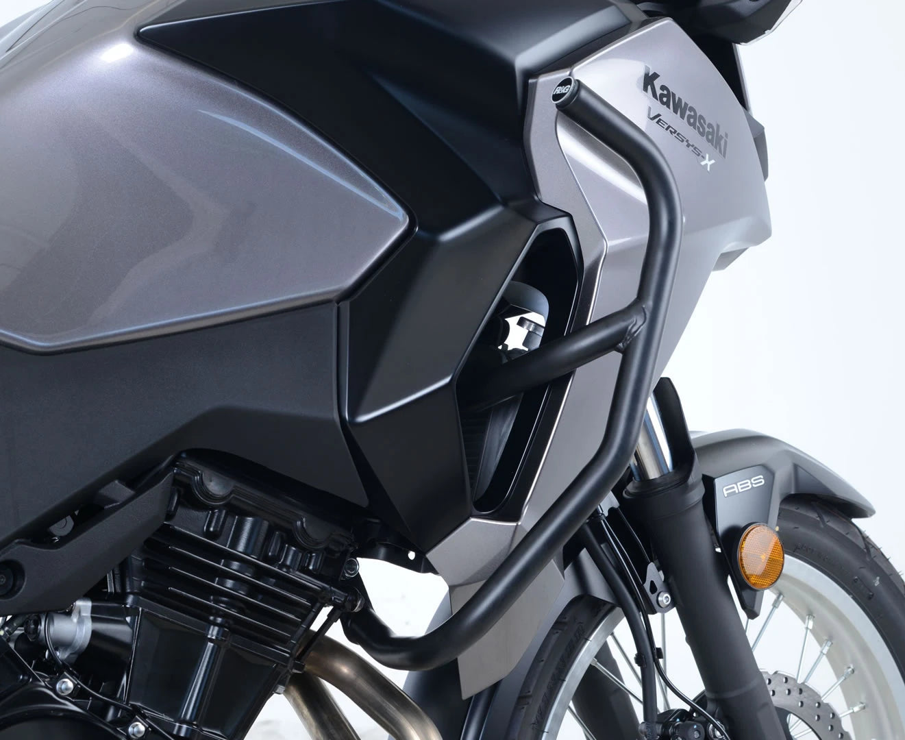 R&G Adventure Bars | Black | Kawasaki Versys-X 250 2017>2019 - Shop name