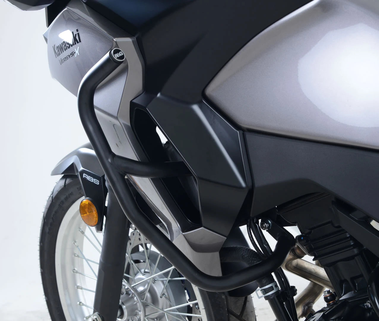 R&G Adventure Bars | Black | Kawasaki Versys-X 250 2017>2019 - Shop name