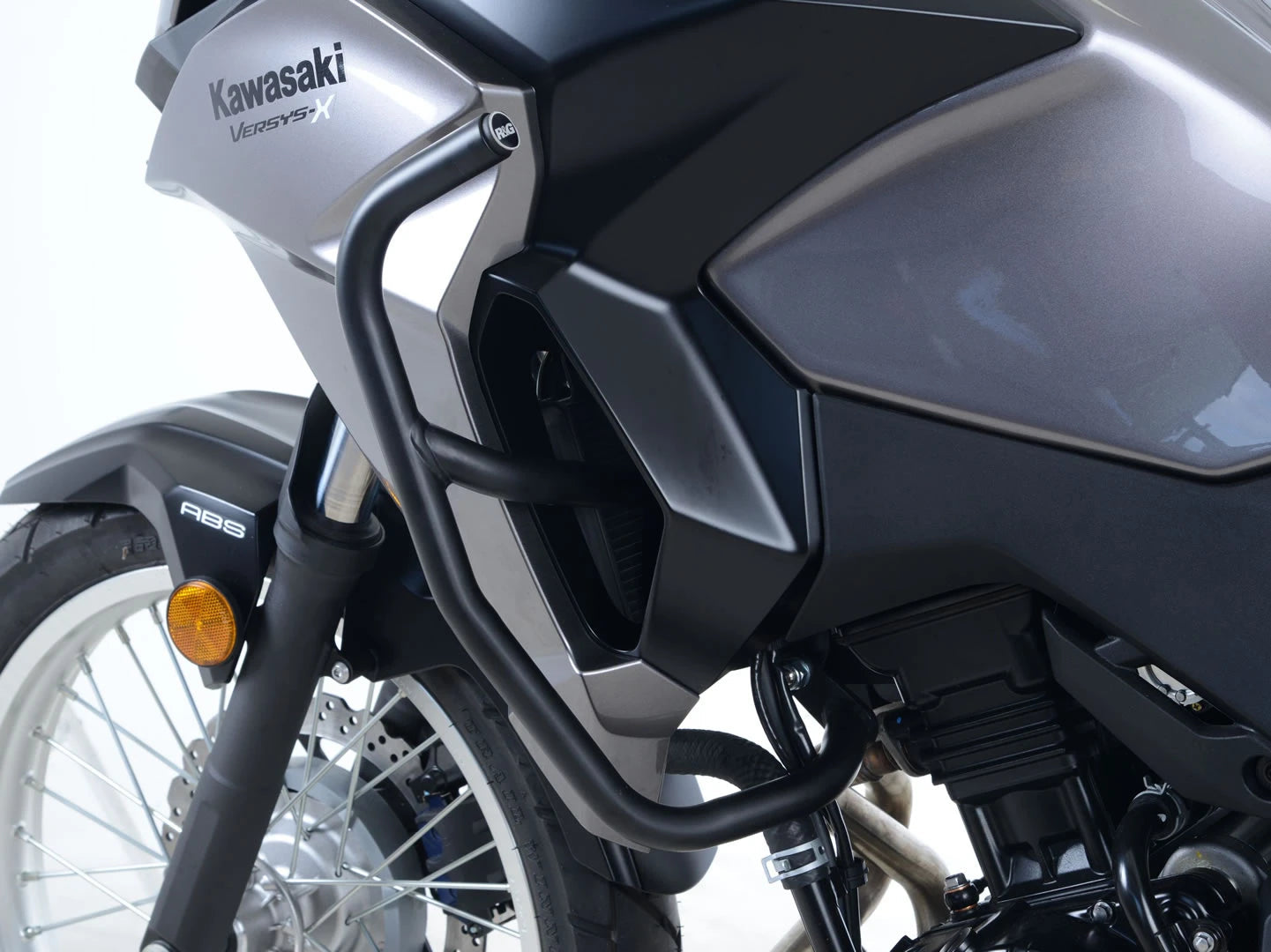 R&G Adventure Bars | Black | Kawasaki Versys-X 250 2017>2019 - Shop name