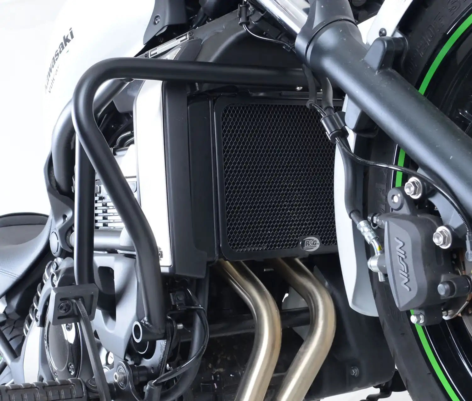R&G Adventure Bars | Black | Kawasaki Vulcan S Café 2018>2021 - Shop name