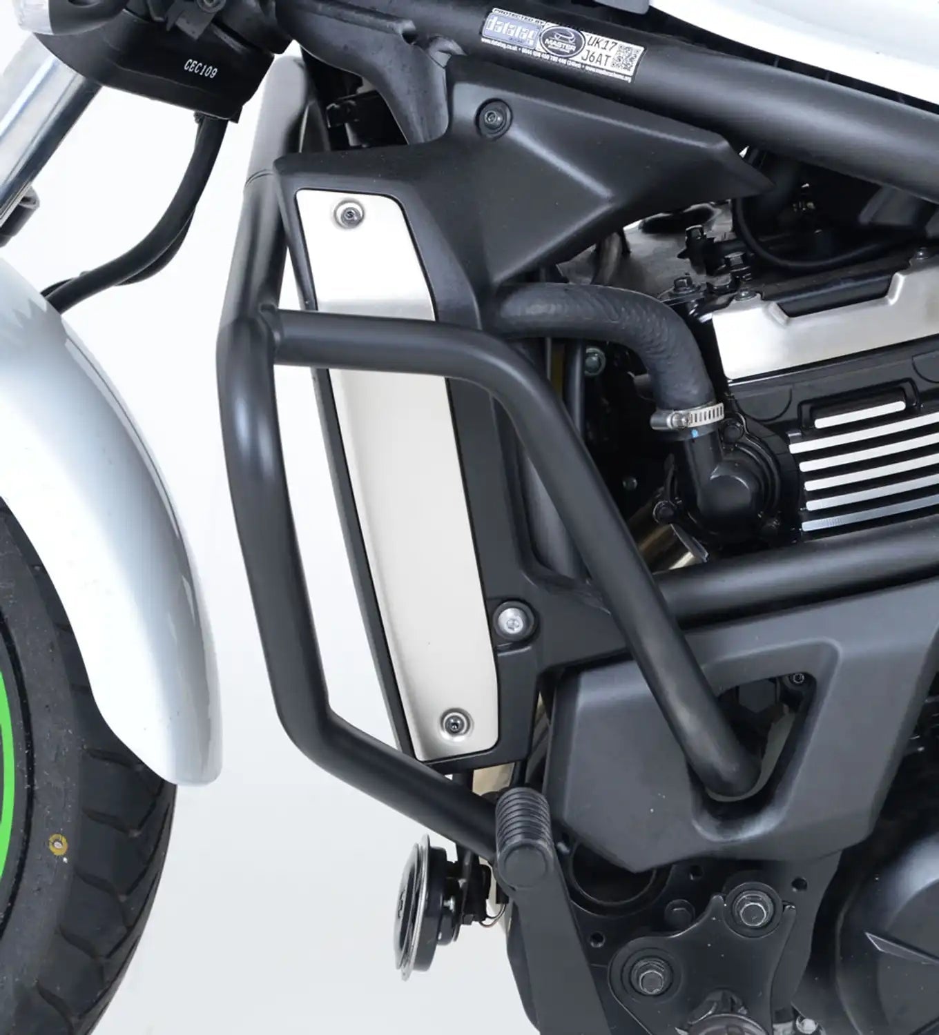 R&G Adventure Bars | Black | Kawasaki Vulcan S Café 2018>2021 - Shop name