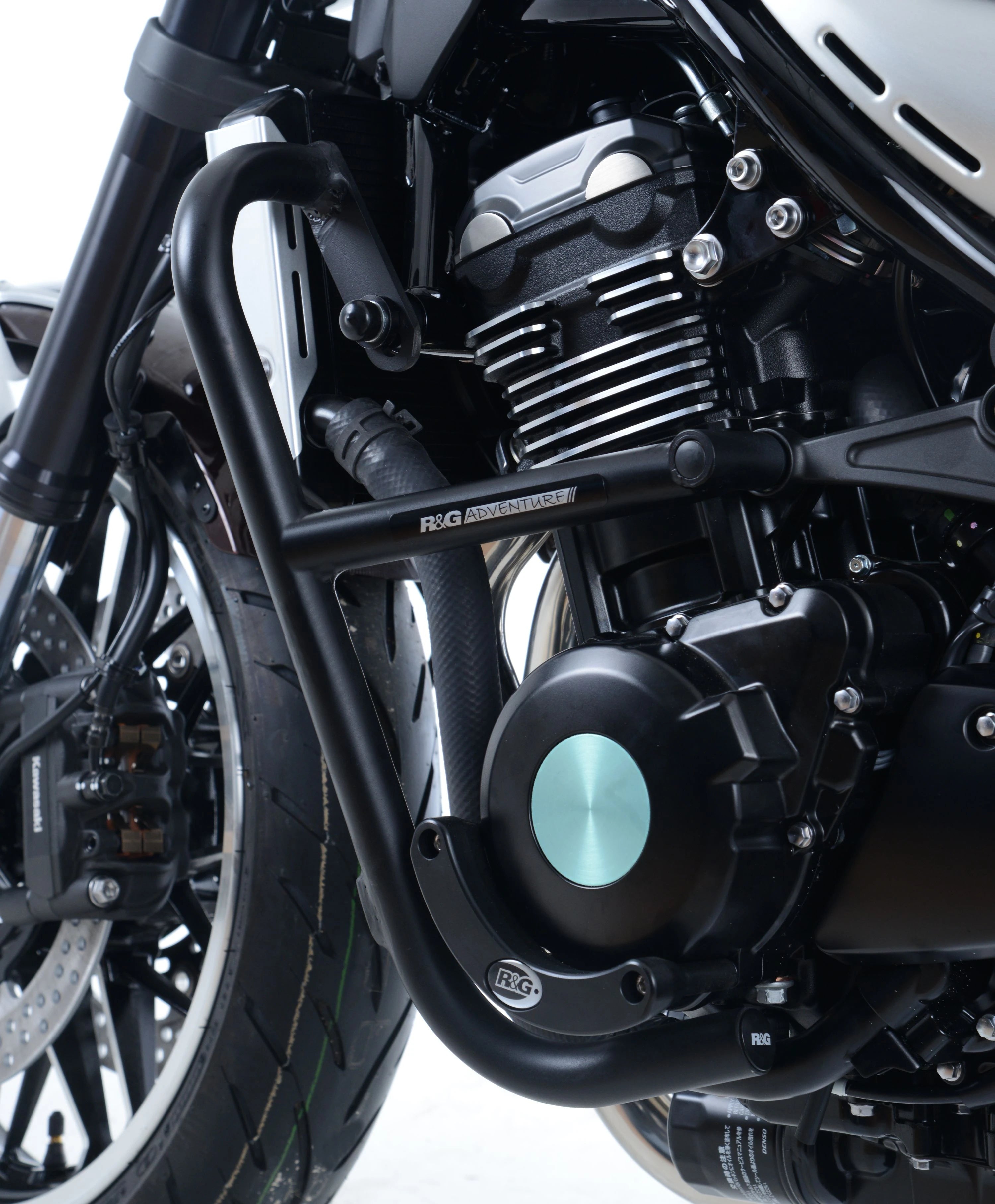 R&G Adventure Bars | Black | Kawasaki Z900RS 2018>2024 - Shop name