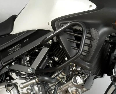 R&G Adventure Bars | Black | Suzuki V-Strom 650 2004>2015 - Shop name
