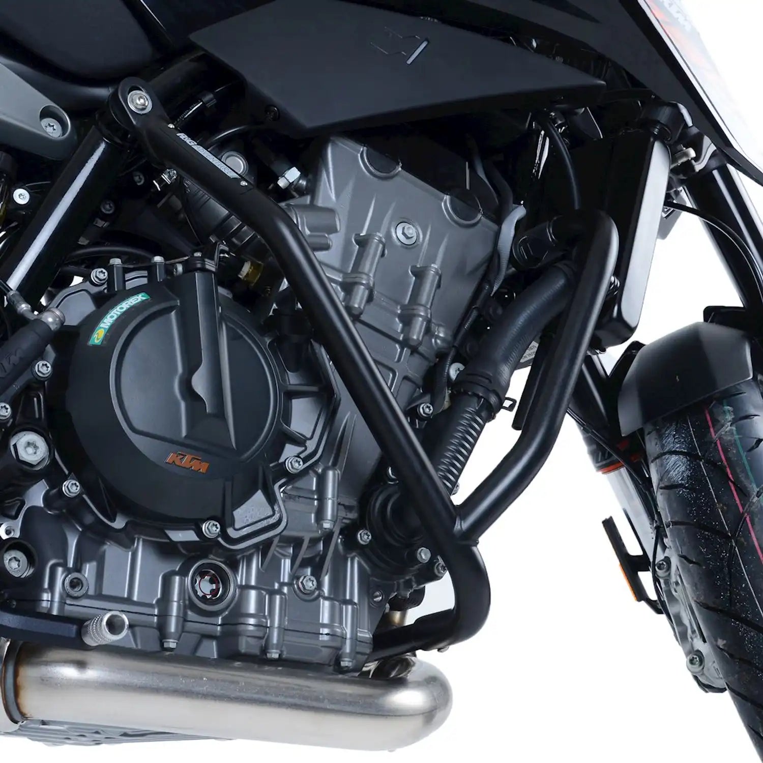R&G Adventure Bars | Orange | KTM Duke 890 Duke R 2020>2024 - Shop name