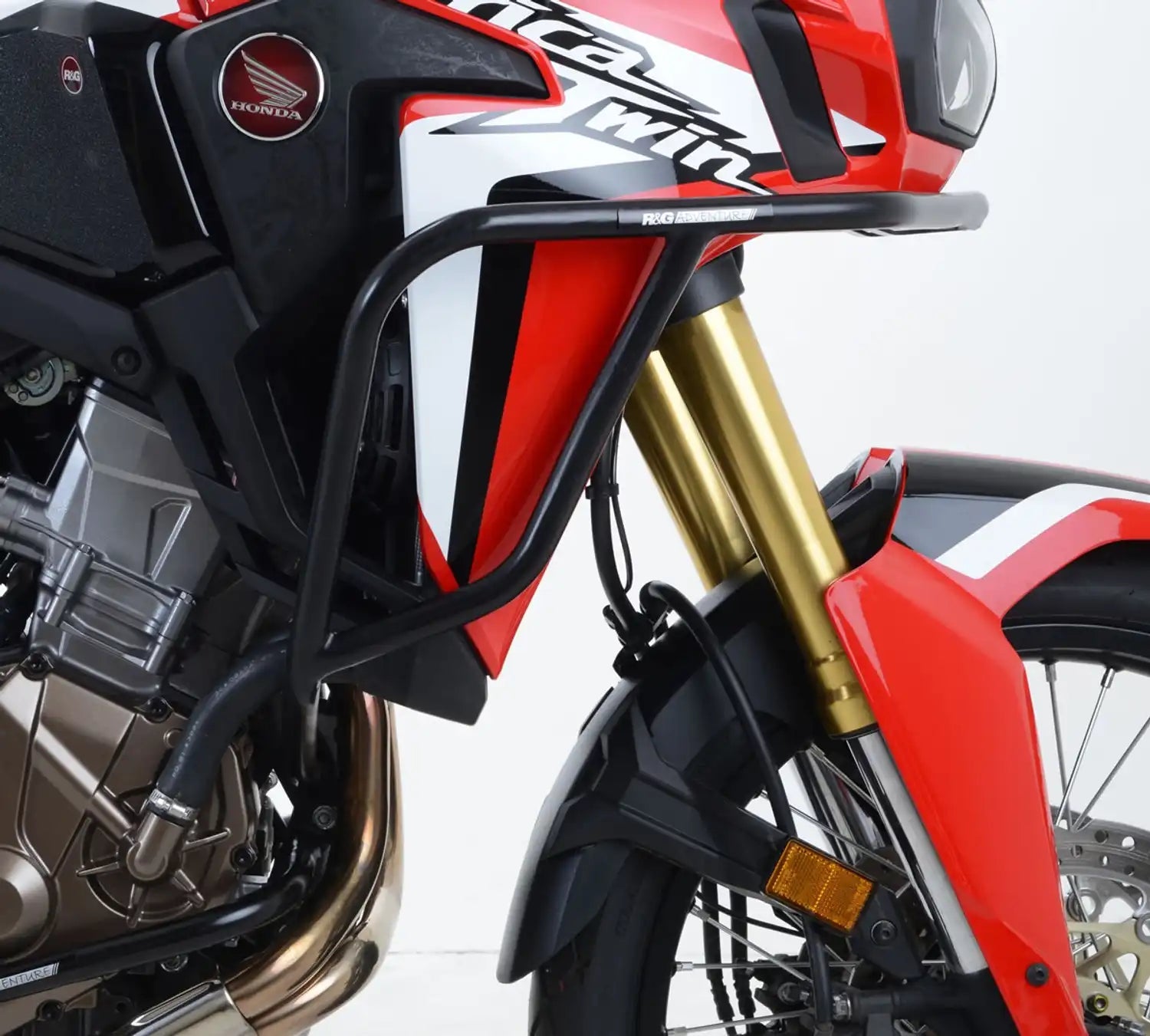 R&G Adventure Bars - Upper | Black | Honda CRF1000L Africa Twin 2016>2019 - Shop name