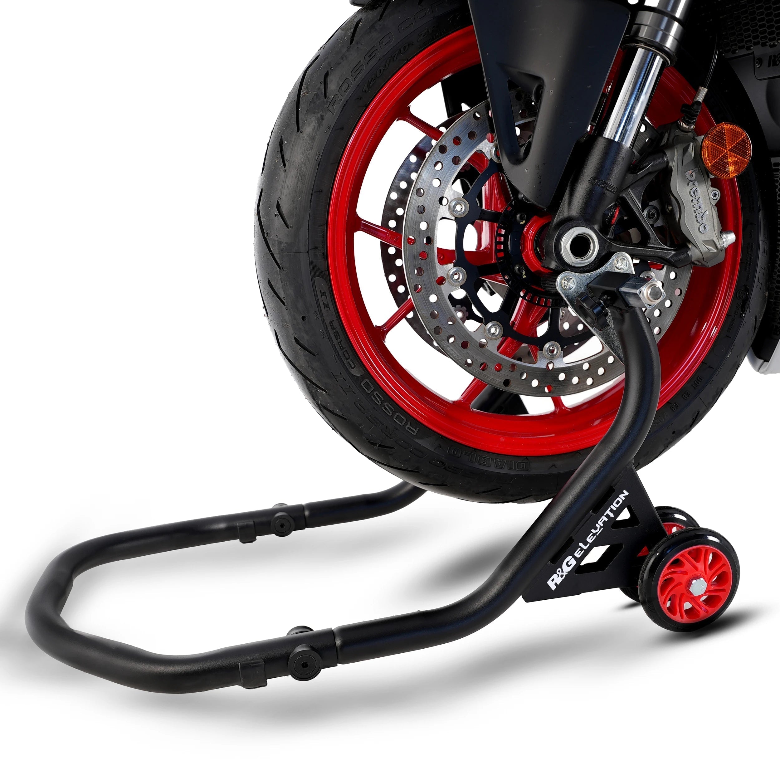 R&G Workshop Paddock Stand - Front Wheel - Shop name