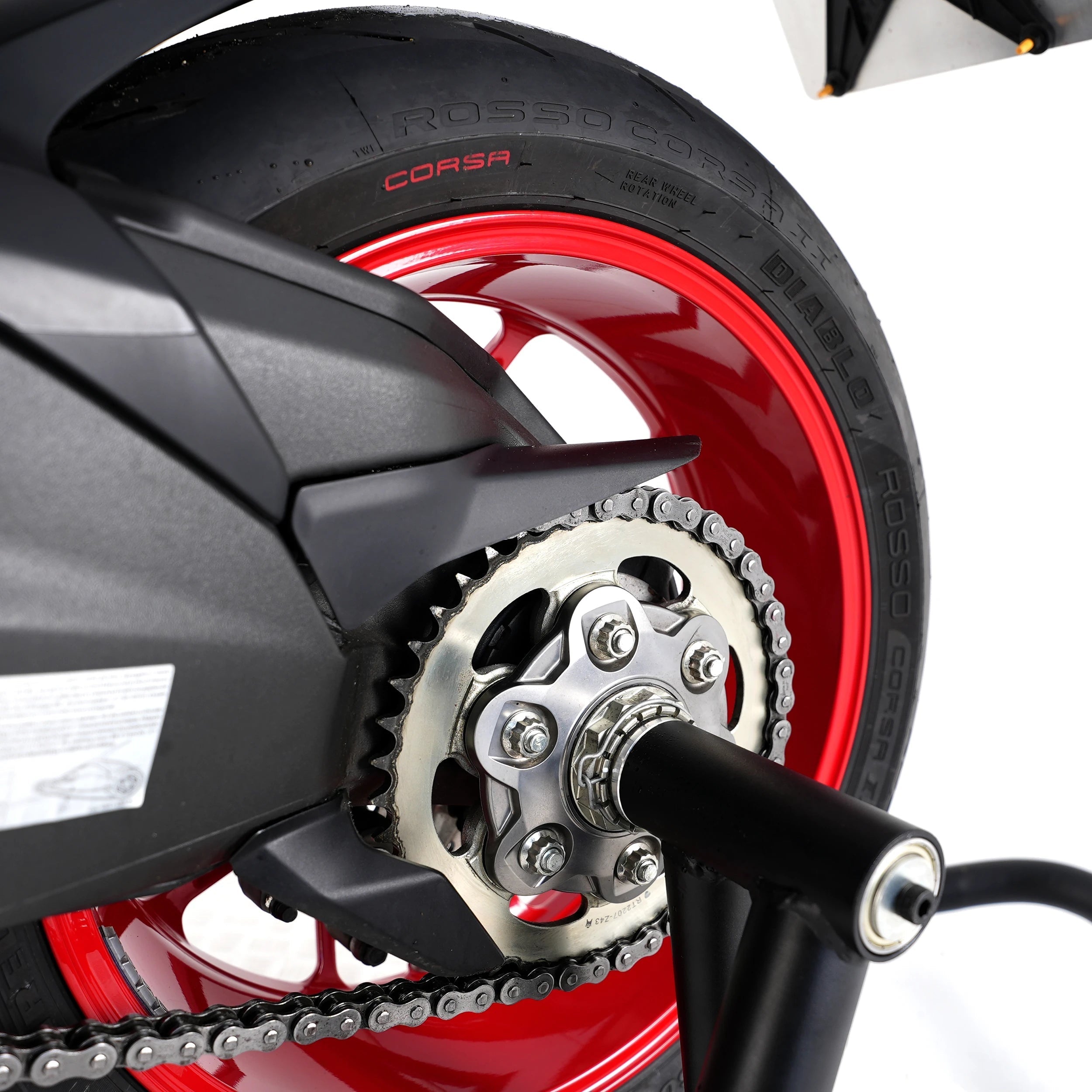 R&G Workshop Paddock Stand - Single Sided Swingarm Left (NO PIN) - Shop name