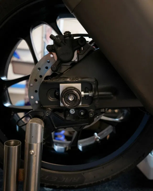 GBRacing Spindle Protector | Full Set | Yamaha R1 2015>2025 - Pyramid Motorcycle Accessories
