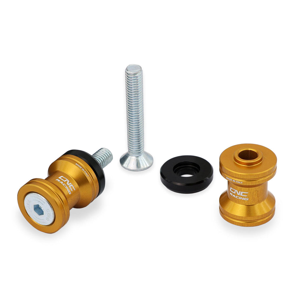 CNC Racing Swingarm Spools M8 - Shop name