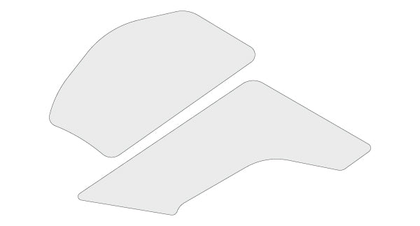 Eazi-Grip Tank Grips - Pair | Clear Gloss Paint Protection Film | QJMotor SRK 800 2025>Current