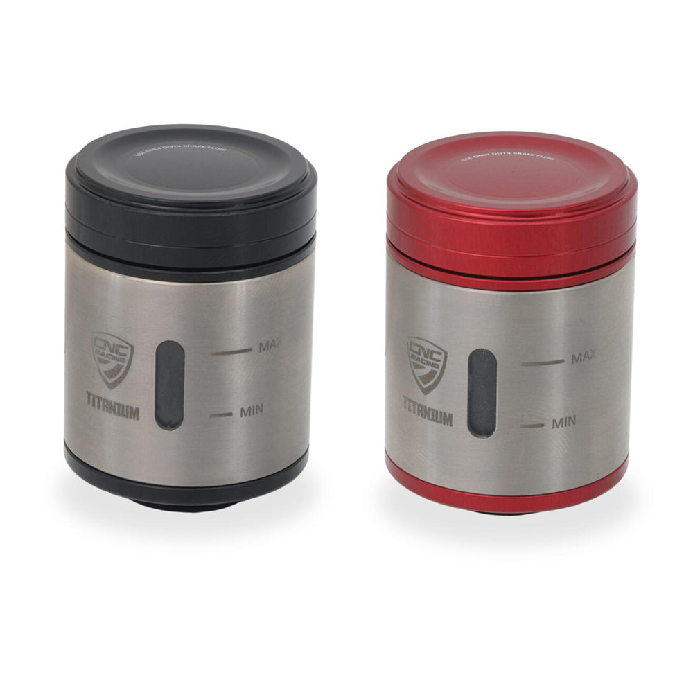 CNC Racing Fluid Tank 25 ml for Front Brake - Titanium - Shop name