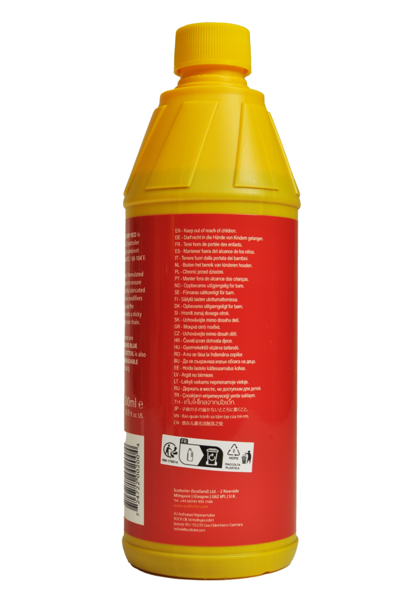 Scottoiler Scottoil | High Temperature Red (125ml bottle) - Shop name