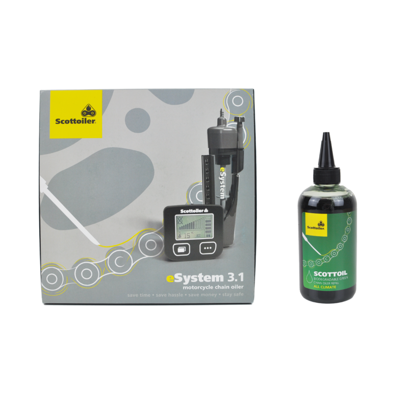 Scottoiler eSystem v3.1 | All Climate Biodegradable Green Scottoil - Shop name