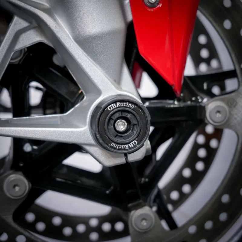 GBRacing Spindle Protector | Full Set | BMW S1000RR/R/XR - M1000RR/R/XR - Pyramid Motorcycle Accessories