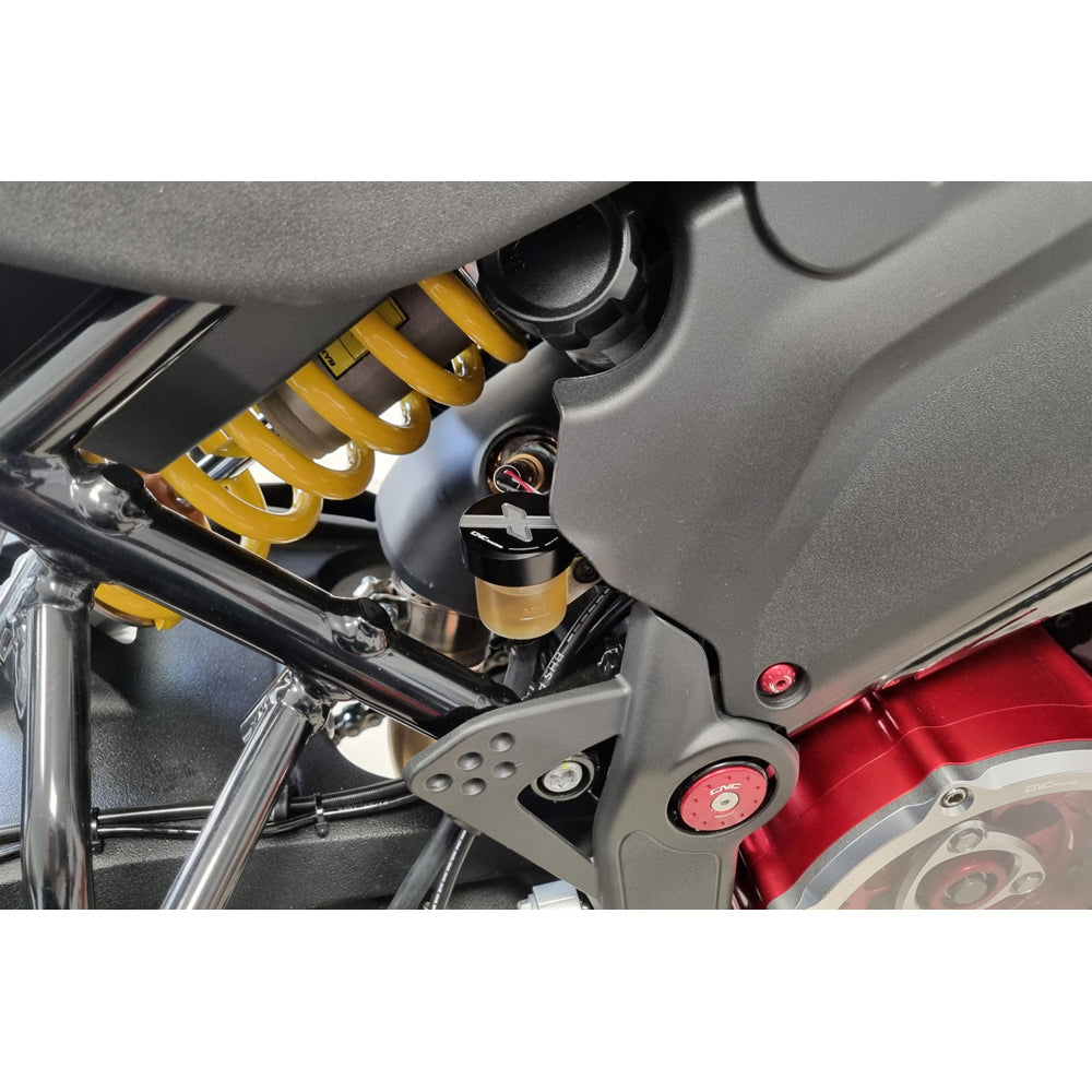 CNC Racing Rear Brake Fluid Reservoir Cap for Ducati DesertX - Shop name