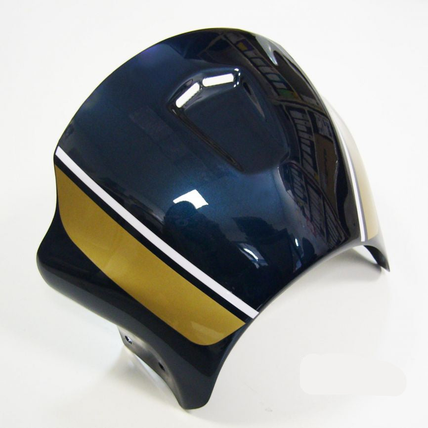 Ermax Nose Fairing | Candytone Blue/Gold/White | Kawasaki Z 900 RS 2017>Current - Pyramid Motorcycle Accessories