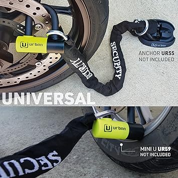 Urban Security 10.120L 120cm Motorcycle Loop Chain - Security Level 11 - Shop name