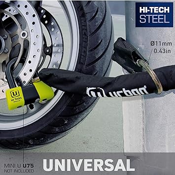 Urban Security 11.100L 100cm Motorcycle Loop Chain - Security Level 12 - Shop name