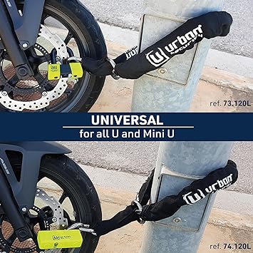 Urban Security 14.120L 120cm Motorcycle Loop Chain - Security Level 18 - Shop name