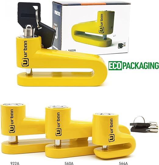 Urban Security 560A Motorcycle Disc Lock - Security Level 5Β -Β Shop name
