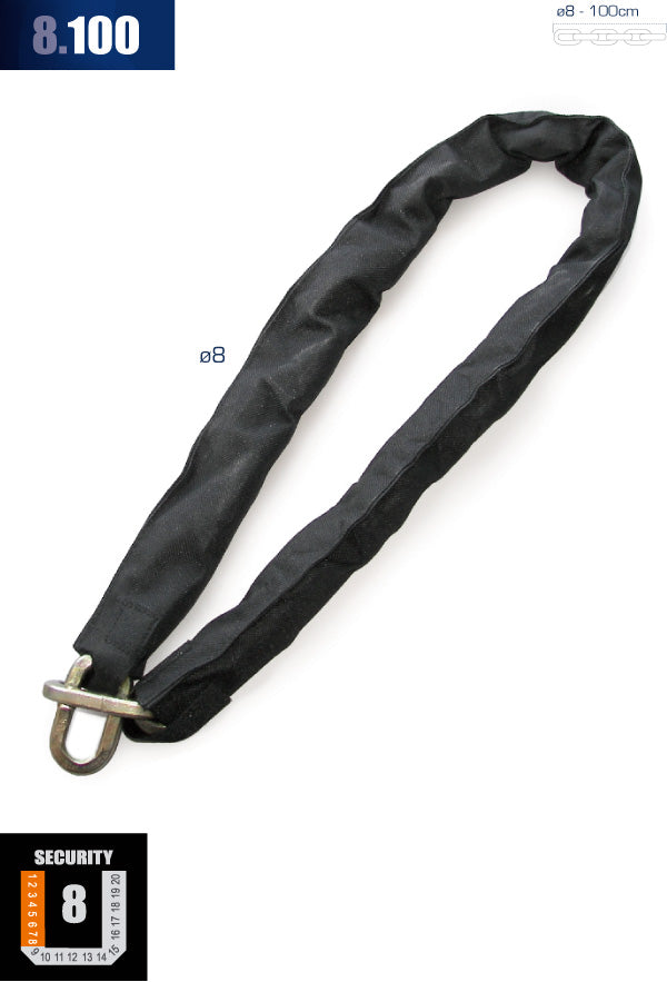 Urban Security 8.100 100cm Motorcycle Chain - Security Level 8 - Shop name