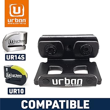 Urban Security Mounting Bracket For UR14S/UR10 Disc Locks - Bolt Hole Mount - Shop name