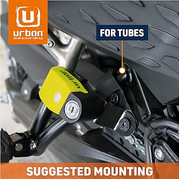 Urban Security Mounting Bracket For UR22/UR6 Disc Locks - Bolt Hole Mount - Shop name