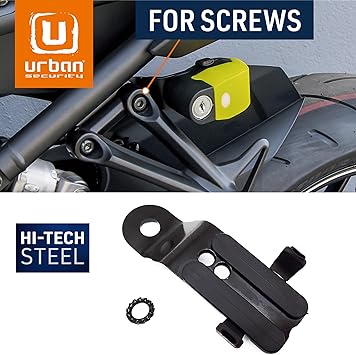Urban Security Mounting Bracket For UR22/UR6 Disc Locks - Square Tube Mount - Shop name
