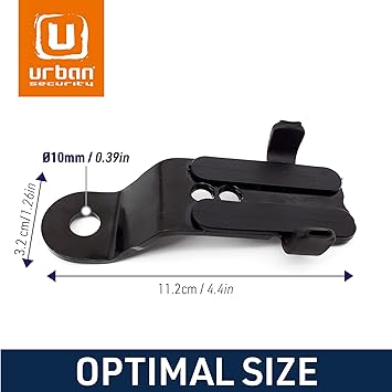 Urban Security Mounting Bracket For UR22/UR6 Disc Locks - Square Tube Mount - Shop name