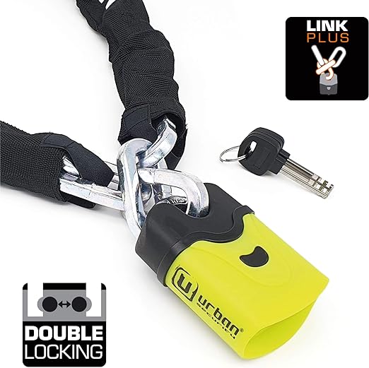 Urban Security U4K170 170cm Motorcycle Chain + Lock - Security Level 11Β -Β Shop name