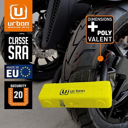 Urban Security UR120125 Motorcycle U Lock - Security Level 20 - Shop name