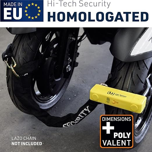 Urban Security UR120125 Motorcycle U Lock - Security Level 20 - Shop name