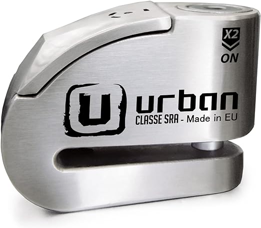 Urban Security UR14S Motorcycle Disc Lock With Alarm - Security Level 19 - Sold Secure Certified - Shop name
