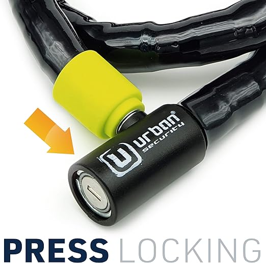 Urban Security UR5100 Duoflex Articulated 100cm Motorcycle Cable Lock - Security Level 9 - Shop name
