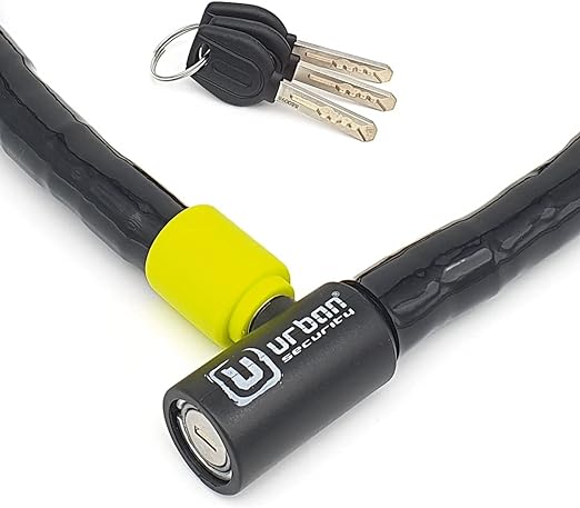 Urban Security UR5200 Duoflex Articulated 200cm Motorcycle Cable Lock - Security Level 9 - Shop name