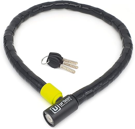 Urban Security UR5200 Duoflex Articulated 200cm Motorcycle Cable Lock - Security Level 9 - Shop name