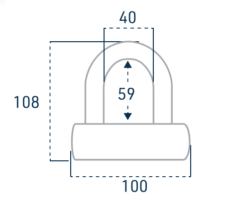 Urban Security UR59 Motorcycle Disc Lock + Reminder Cable - Security Level 10 -  Shop name