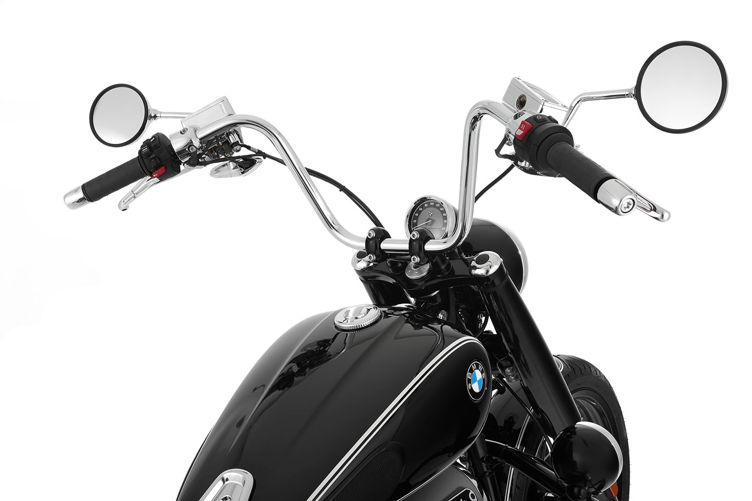 Wunderlich Ape Hanger Handlebar | R 18 | Chromed - Pyramid Motorcycle Accessories