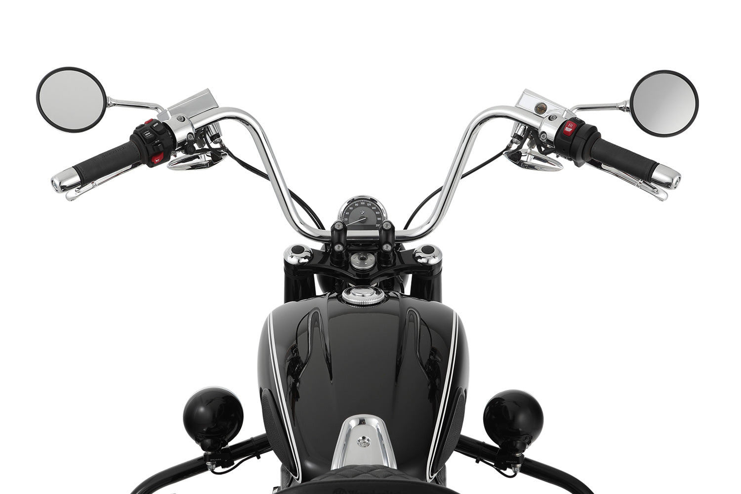 Wunderlich Ape Hanger Handlebar | R 18 | Chromed - Pyramid Motorcycle Accessories