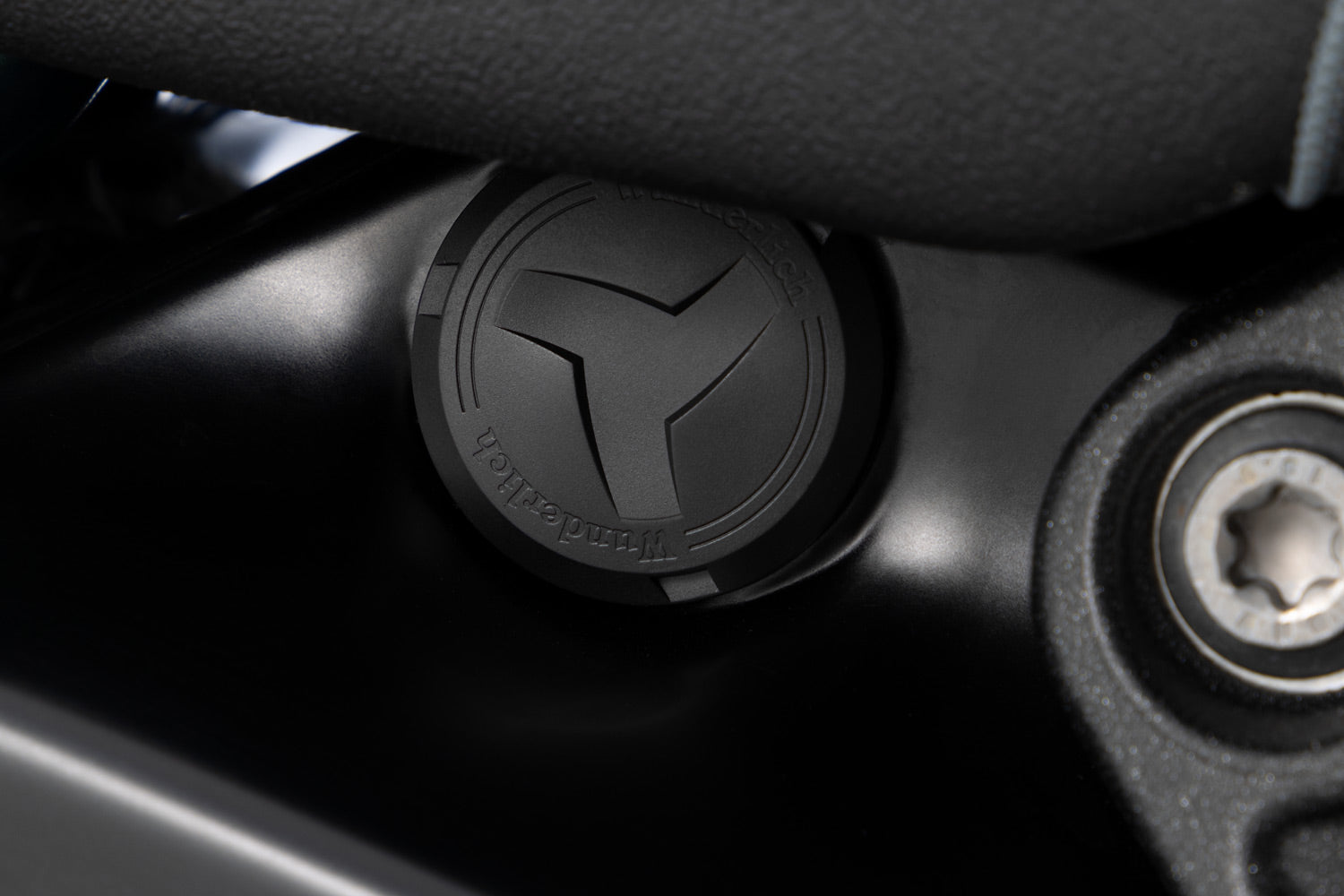 Wunderlich Frame Caps 8-Piece Set | Black | BMW R 1300 GS - Pyramid Motorcycle Accessories